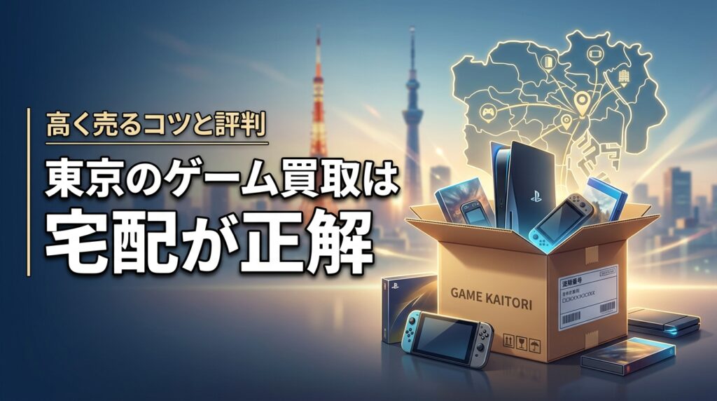 東京のゲーム買取で高い査定を狙うなら宅配が正解！ゲーム買取ブラザーズの評判とコツ