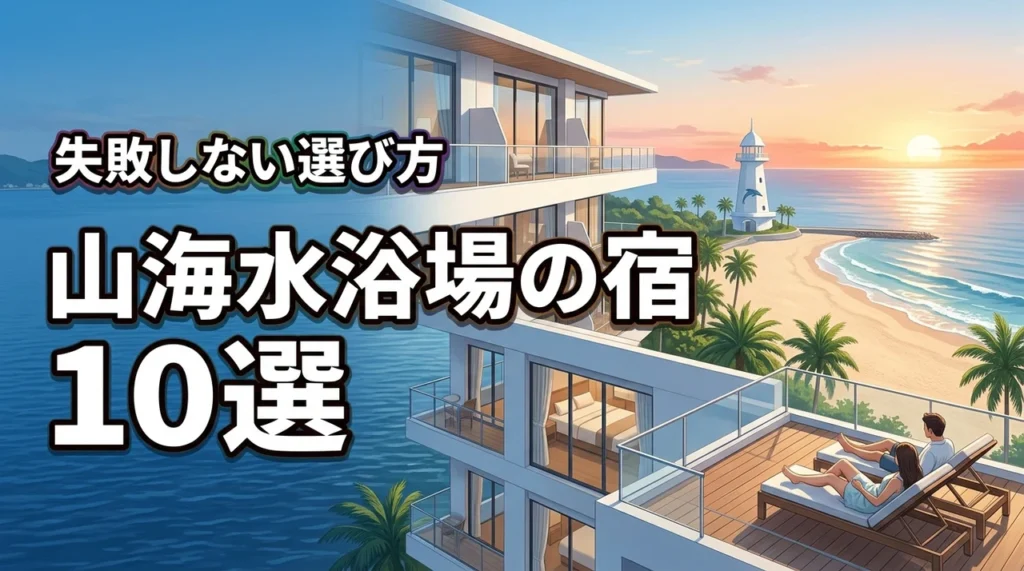 山海海水浴場周辺ホテルのおすすめ10選!失敗しない宿選びを徹底比較