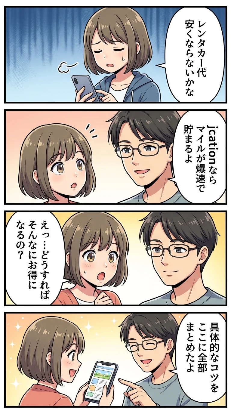 jcation　レンタカー　お得