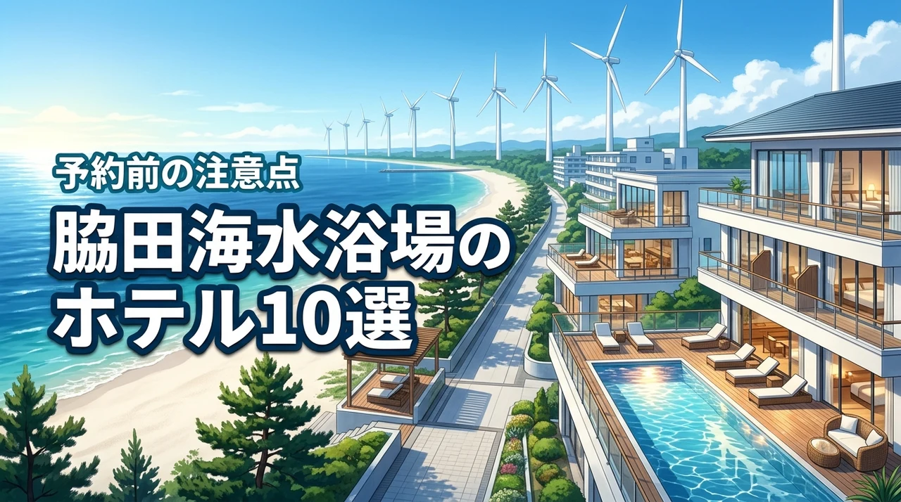 脇田海水浴場周辺のホテルで迷ったら？オススメ10選と予約前に知るべき注意点