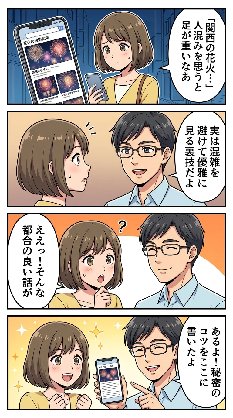 関西 花火大会 おすすめ